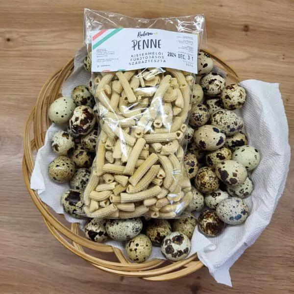 Fürjtojásos penne száraztészta 250g