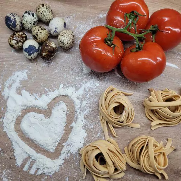 Fürjtojásos tagliatelle száraztészta 250g