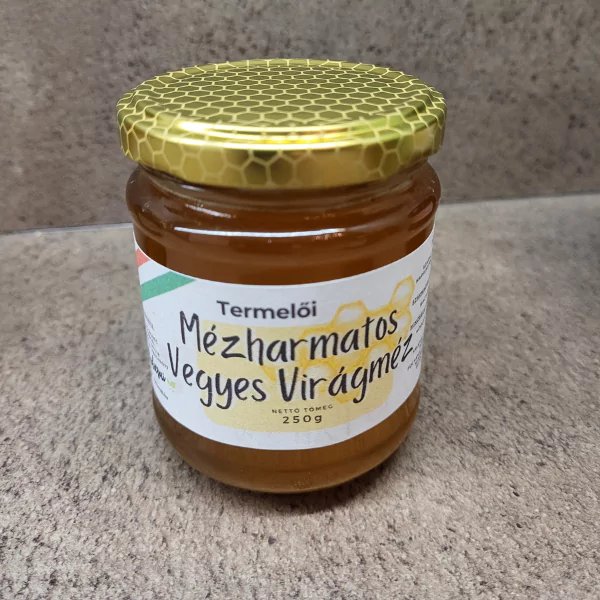 Termelői mézharmatos vegyes virágméz 250g