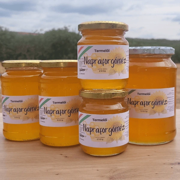 Termelői napraforgóméz 250g