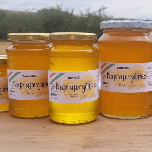 Termelői napraforgóméz 500g